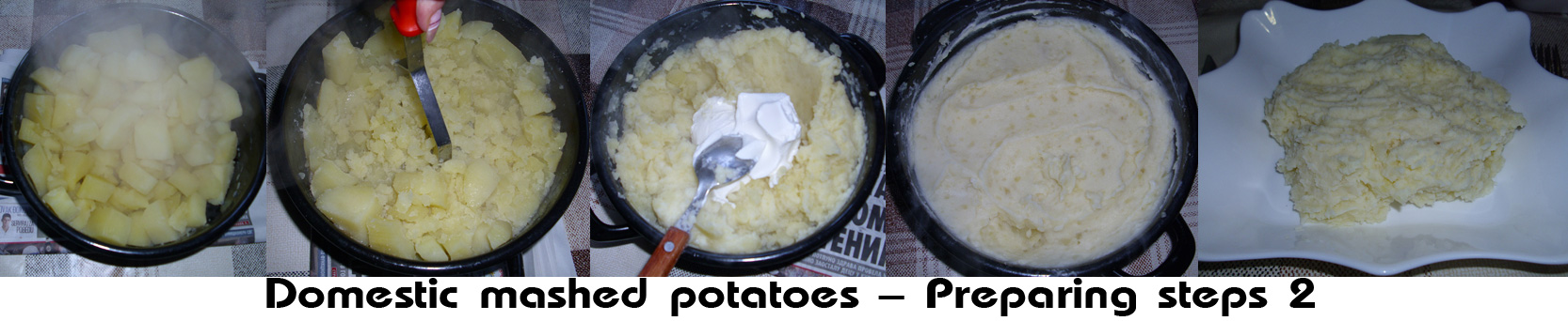 Domestic mashed potatoes (Domaći krompir pire) Domestic mashed potatoes (Domaći krompir pire)