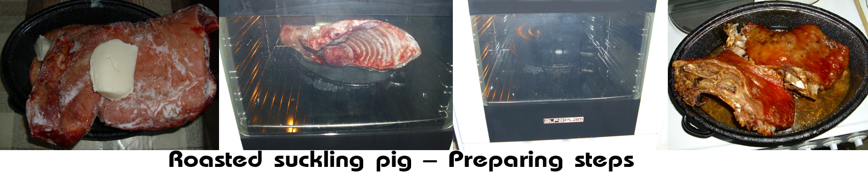 Oven roasted suckling pig (Prasece pecenje u rerni) Oven roasted suckling pig (Prasece pecenje u rerni)