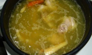 Domestic Sunday Chicken Soup