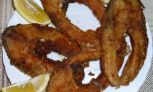 Fried Carp Fish Slices