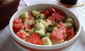 Serbian Tomato Salad